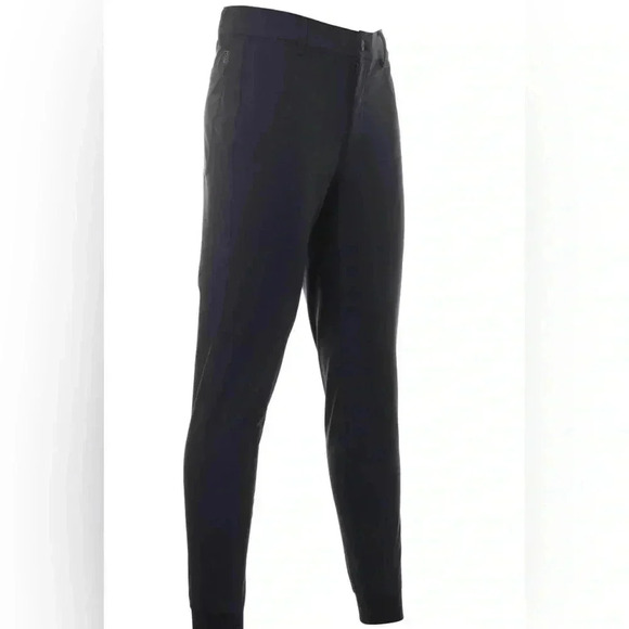 Footjoy casual athletic stretch lightweight 5 pckt blck performance golf pant 36 - Picture 1 of 5